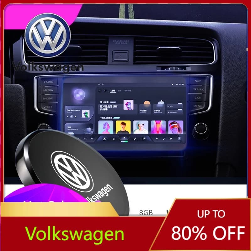 Adesivo per auto per VW Volkswagen Jetta MK5 Golf 1 pz. Mini chiavetta USB Type-C portatile per auto, compatibile con Volkswagen Tiguan GTI Polo