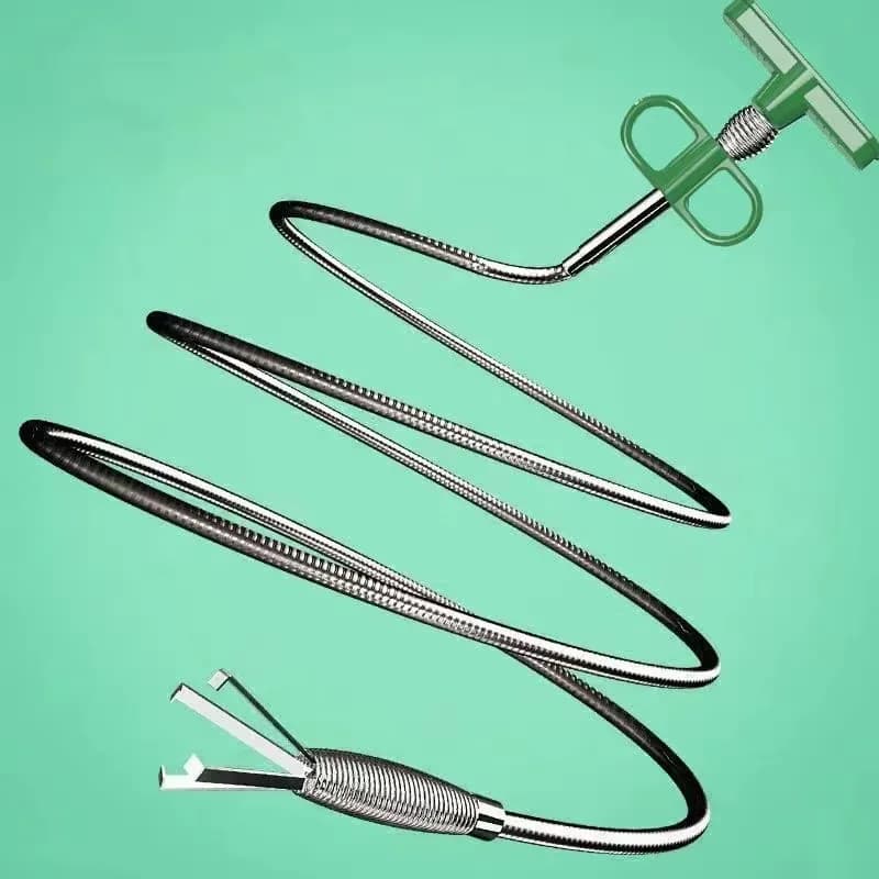 Sewer pipe unlocker Snake spring pipe dredging tool Kitchen Bathroom sewer cleaning tool Kitchen accessories