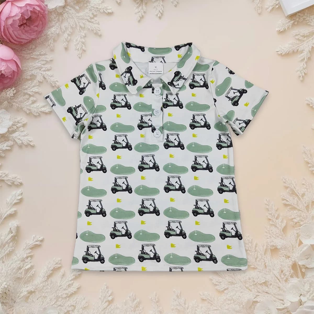 Magliette a Maniche Corte con Bandiere per Bambini, Camicie con Bottoni, Abbigliamento per Bambini, T-shirt Pullover, Cardigan per Neonati e Bambini Piccoli, Vendita all'Ingrosso