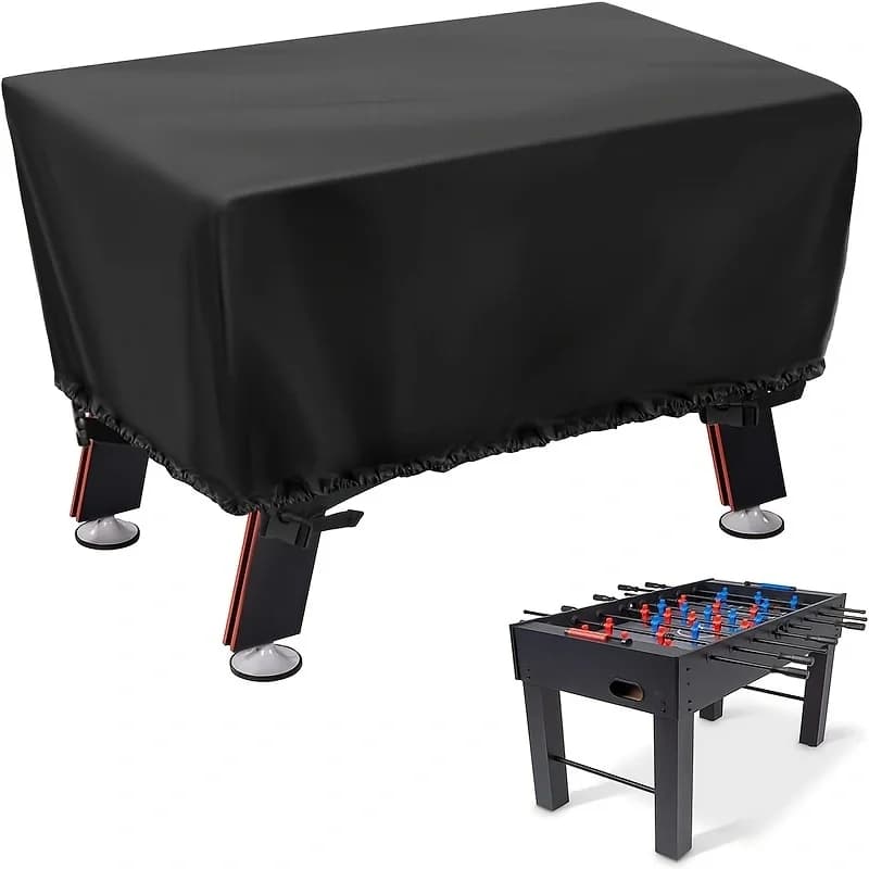 1pc 210D tavolo da calcio balilla Protectivecover calcio balilla SunscreenWaterproof Cover, Game Table Cover, TableFootball Dust cov