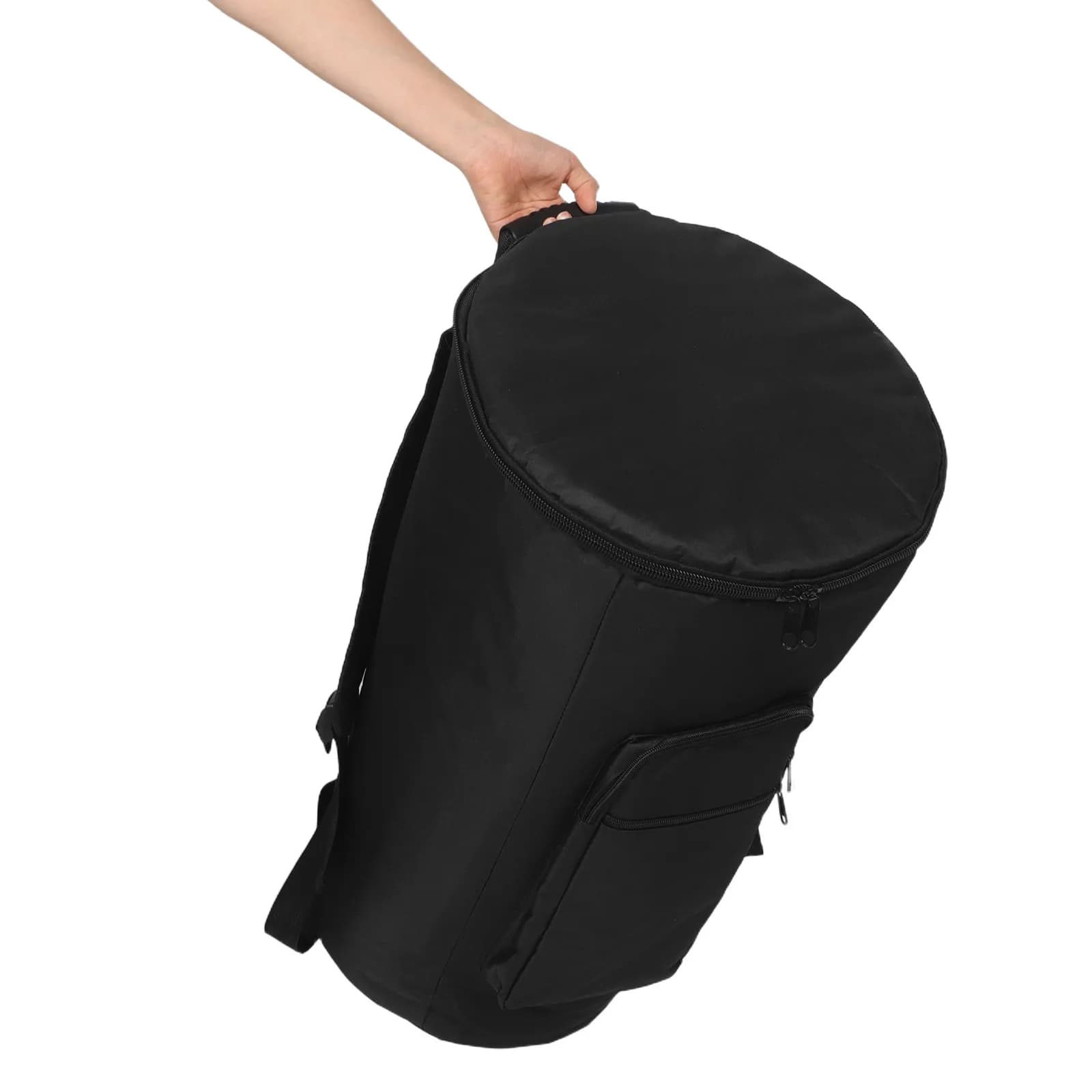 Borsa per Djembe da 12 Pollici, Zaino Impermeabile per Strumenti, Custodia da Viaggio Imbottita Antiurto per Tamburo Africano