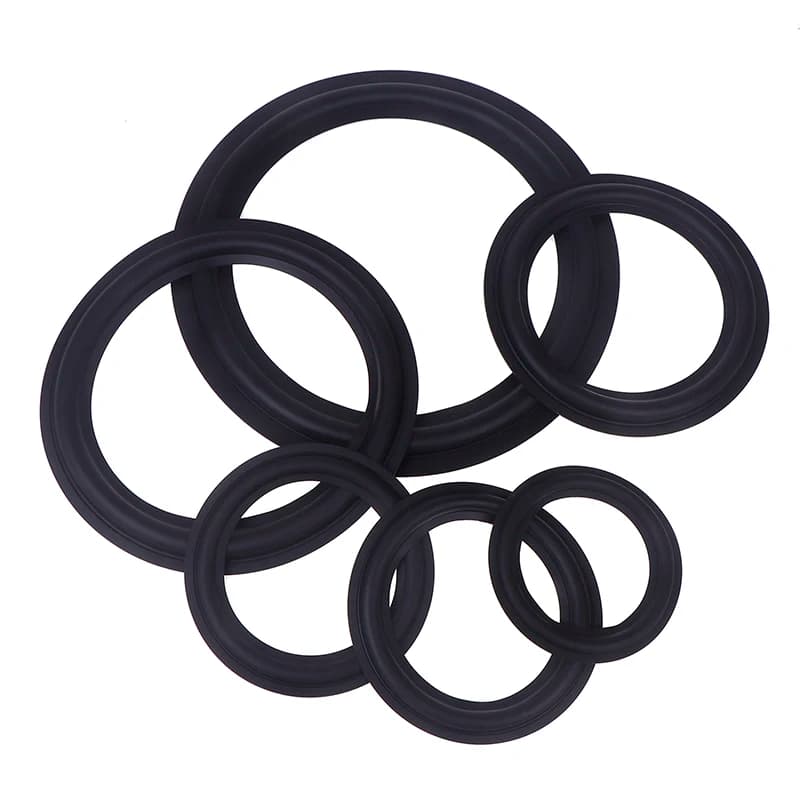 HUA HUA 1Pc Altoparlante Gomma di Riparazione 4 5 6.5 8 10 POLLICI Sospensione Surround Anello Pieghevole Gamma Completa Woofer Altoparlanti Sostituzioni