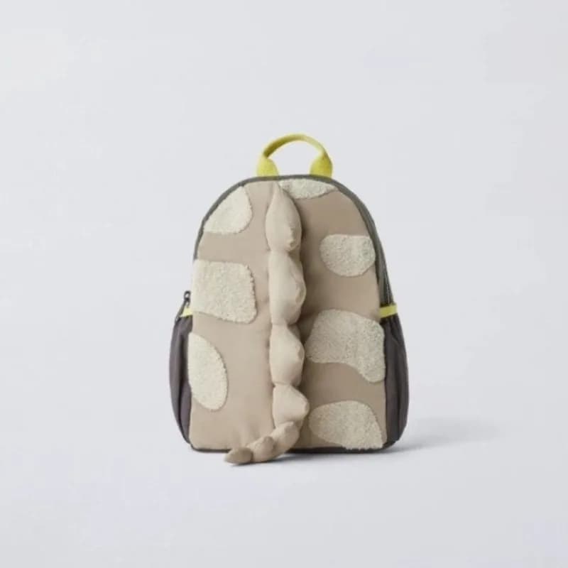 Nuovo Zaino per Bambini 2026 con Coda di Dinosauro 3D, Borsa Scolastica Carina e alla Moda Adatta per Ragazzi e Ragazze