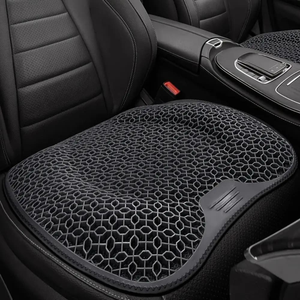 New Breathable Gel Seat Cushion Washable Lightweight Honeycomb Seat Cushion Plastic Car Seat Office Chair