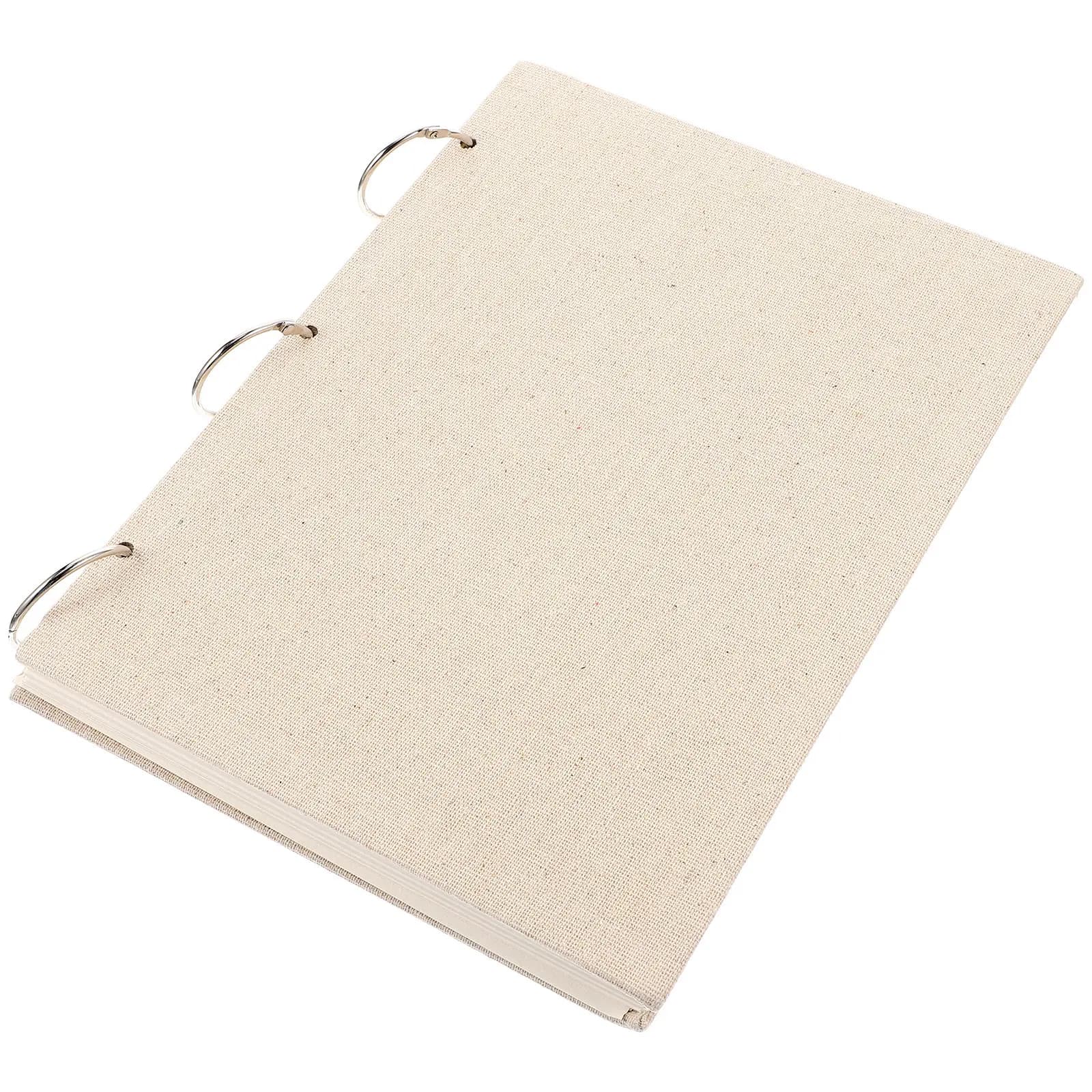 Hardcover Loose Leaf Sketchbook for Drawing Painting Sketching Artists Students Professionals Thick Premium Paper Art Supplies