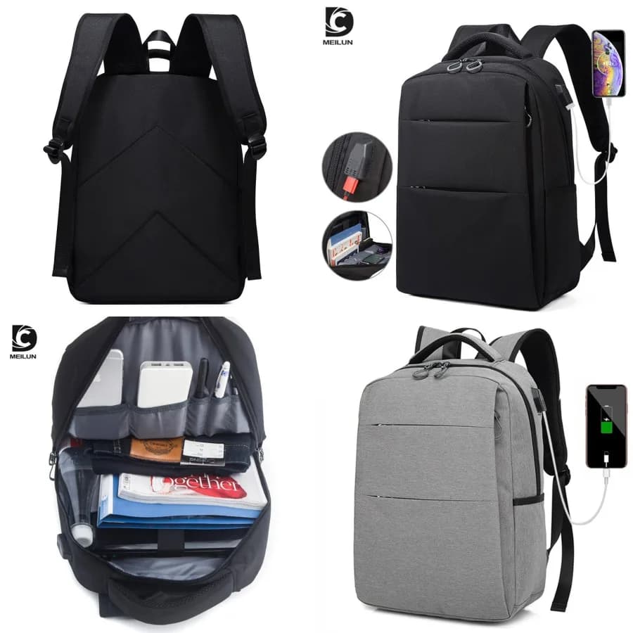 【Nuovo stile】 Zaino da lavoro DC da uomo, borsa da viaggio coreana di tendenza, borsa da viaggio casual per studentesse, semplice e alla moda