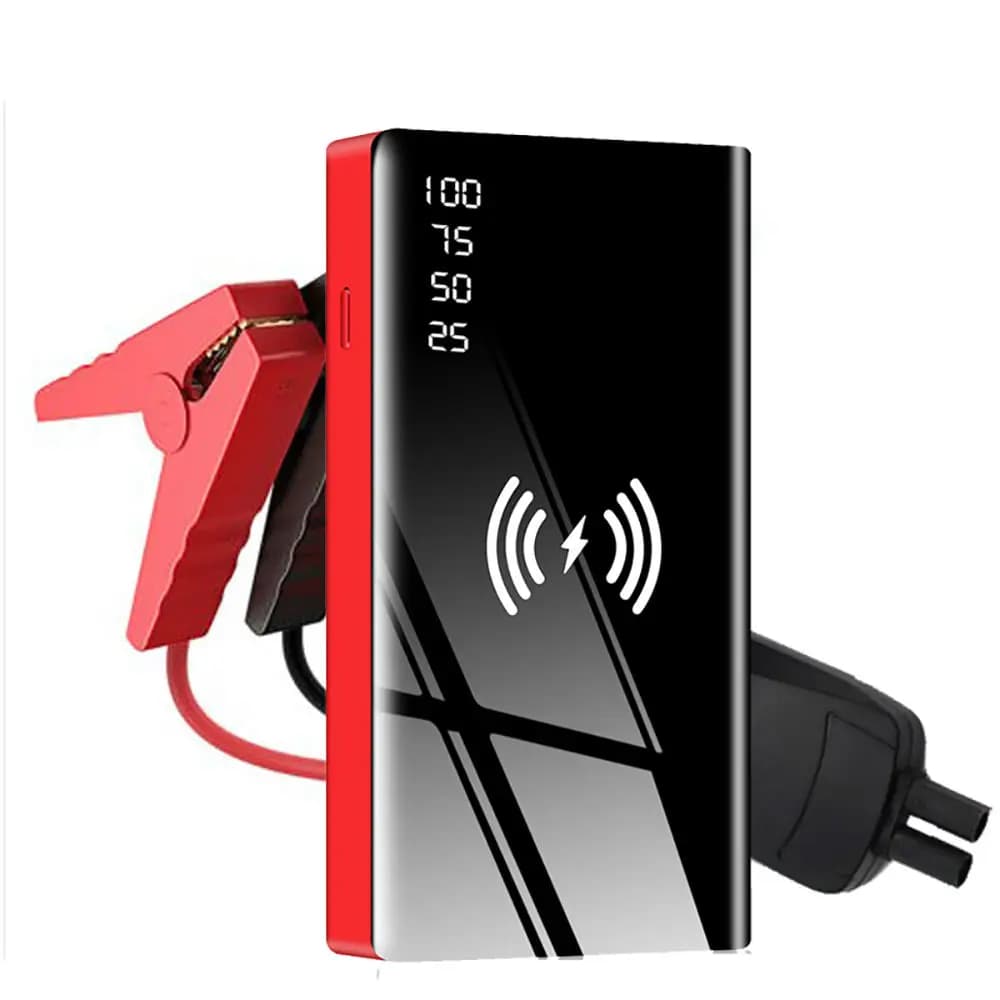 Avviatore d'Emergenza per Auto Multifunzione Type-C 10000mAh Portatile 600A 12V con Batteria al Litio