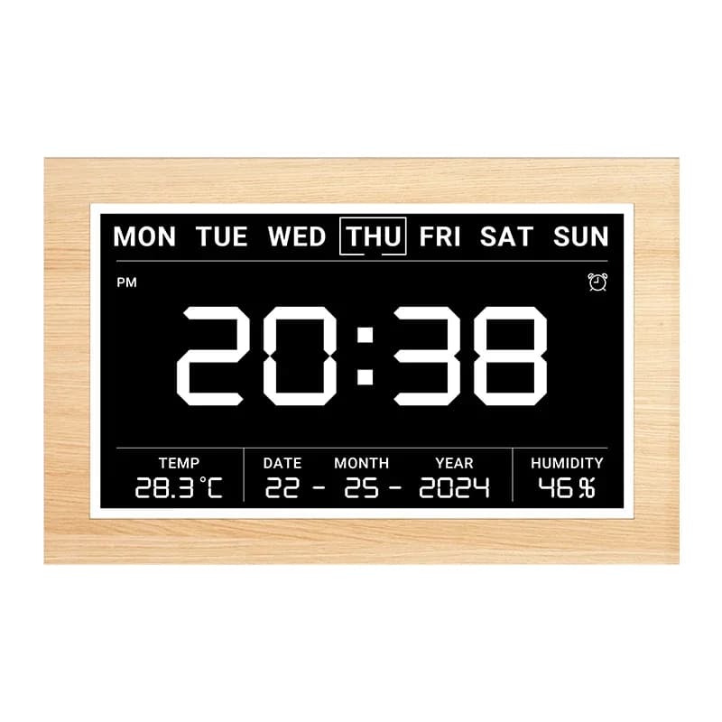 0910HOT 2025 New Digital Calendar Display WiFi6 Portable Touch Screen Tablet Wallmount Tablet Household Digital Photo Frame Cloc