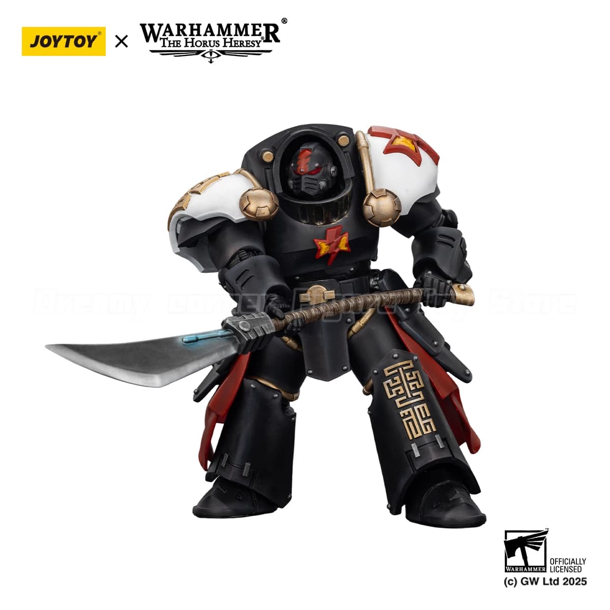 【Disponibile】JOYTOY Warhammer 40K White Scars Legion Praetor Ebon Keshig Terminator 1 e 2 Action Figure 1/18