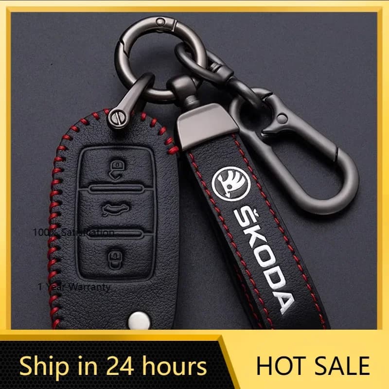 Adesivo per auto 2025 Hot Car Chiave A Distanza Fob Custodia Della Copertura Della Protezione Del Supporto Borsette Per Skoda Octavia A5 A7 Fabia Superb Kodiaq Karoq Auto