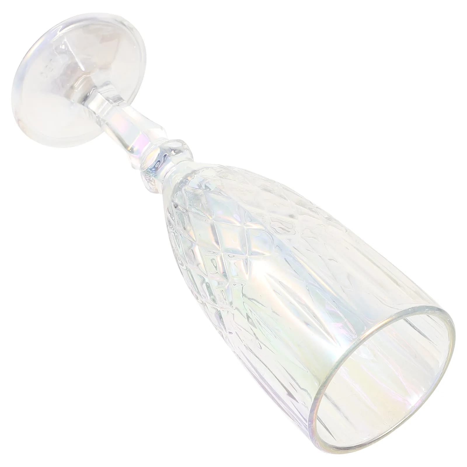Elegante Calice in Vetro, Bicchiere da Vino Rosso di Design, Porta Vino Unico, Bicchiere Creativo per Cocktail, Calice Raffinato per Bar