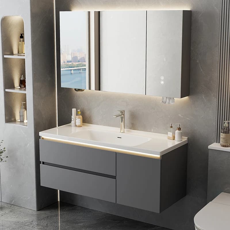 Armadi portaoggetti in ferro Mobili da bagno sopra il WC Mobiletto Vanity Unit Armadi da soggiorno Mobili con cassetti Homcom