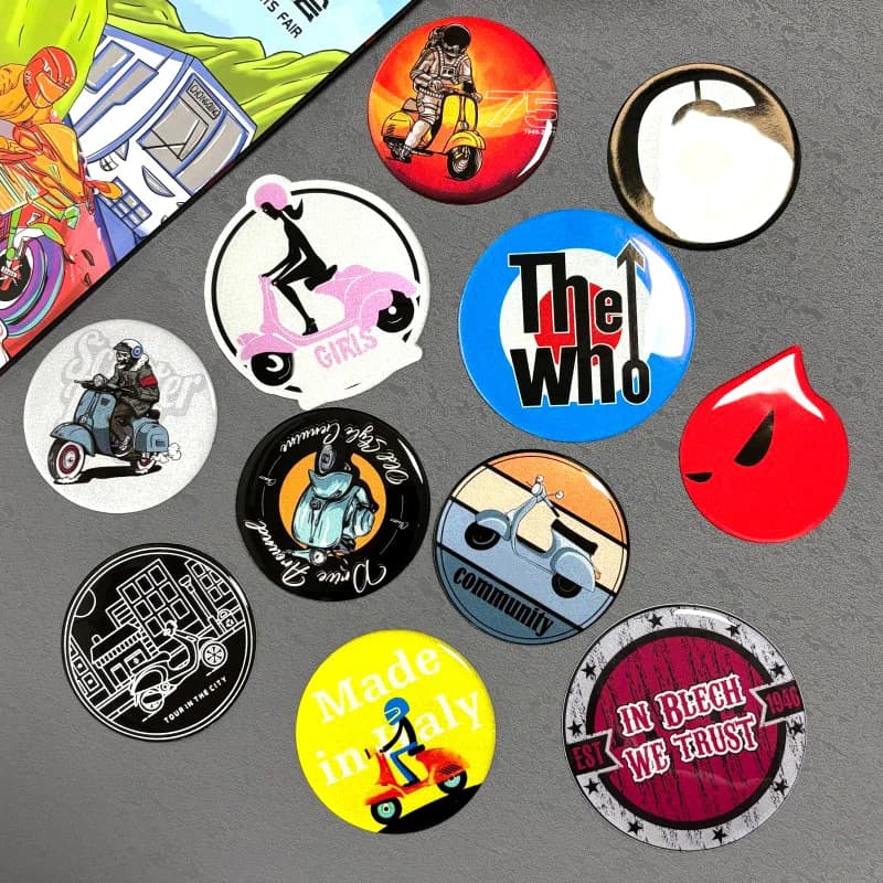Scooter Magnetic Sticker Decoration Motorcycle Body Decal Suitable for Vespa Primavera 150 SPRINT150 GTS GTA GTV Ie LX125 150