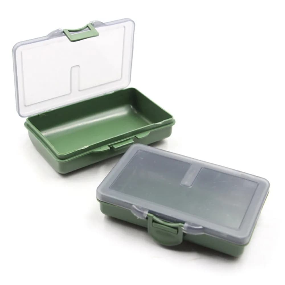 Bearing box with 1-8 compartments for fishing gear to the carp boxes for fishing bait GreenSystem 105*65*24mm for carp fishing with acute course