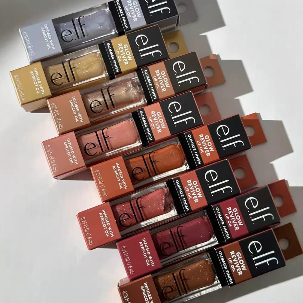 Elf Fashion Lip Glaze Transparent Hydrating Polishing Volumizing Lip Liquid Hydrating Daily Cosmetics for Makeup Women Beginners