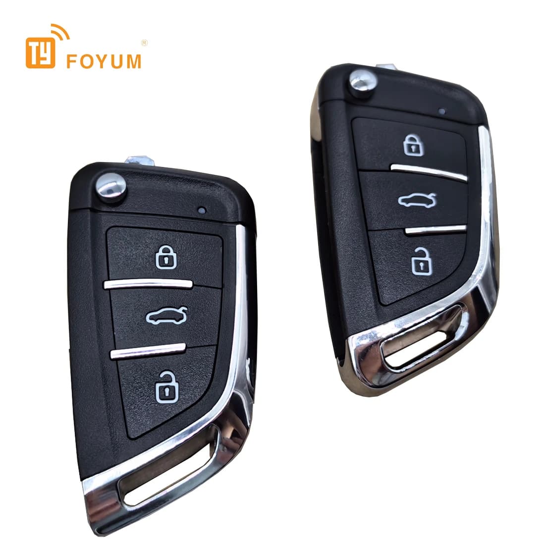 Clonazione telecomando per codice fisso chiave auto faccia a faccia controllo wireless trasmettitore di apprendimento duplicatore portatile 1 pz