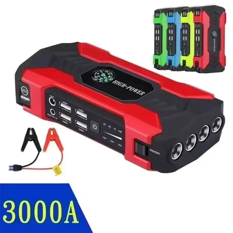 Car Jump Starter 3000A Starting Device Portable Power Bank Battery Starter Launcher For Car Booster Articles