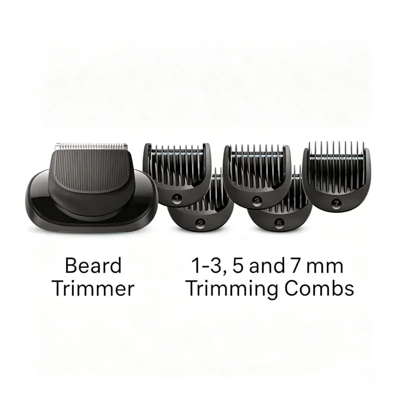 Beard Trimmer Head Compatible For Braun Series 5/6/7 Electric Shave 5035s,5049cs,6020s,6040cs,6072cc,6090cc,7025s,7027cs,7089cc