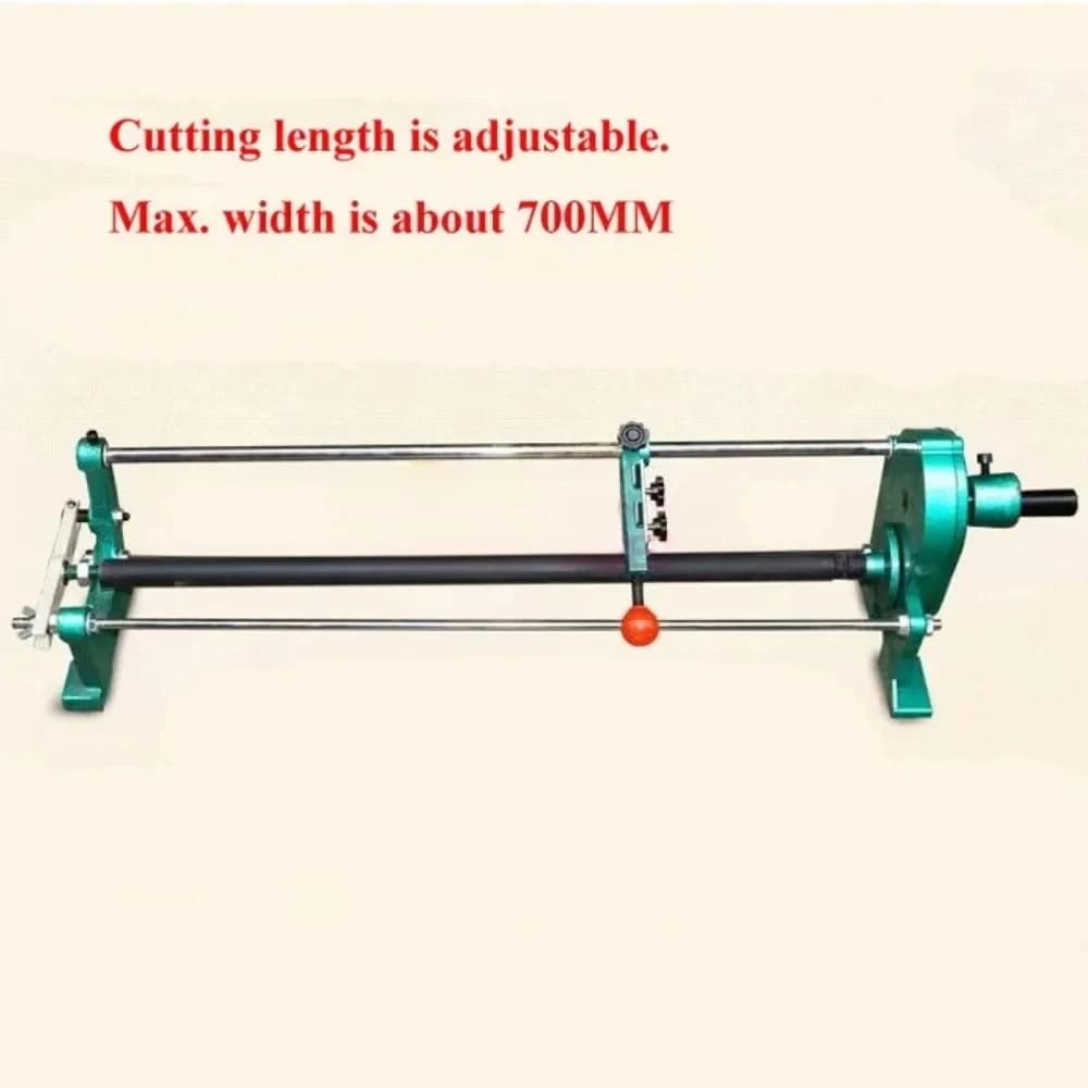70CM 27inch Manual Hot Stamping Foil Paper Cutter Slitter Roll Paper Hand Cutting Machine Gilded Foil Paper PU Vinyl Cutting