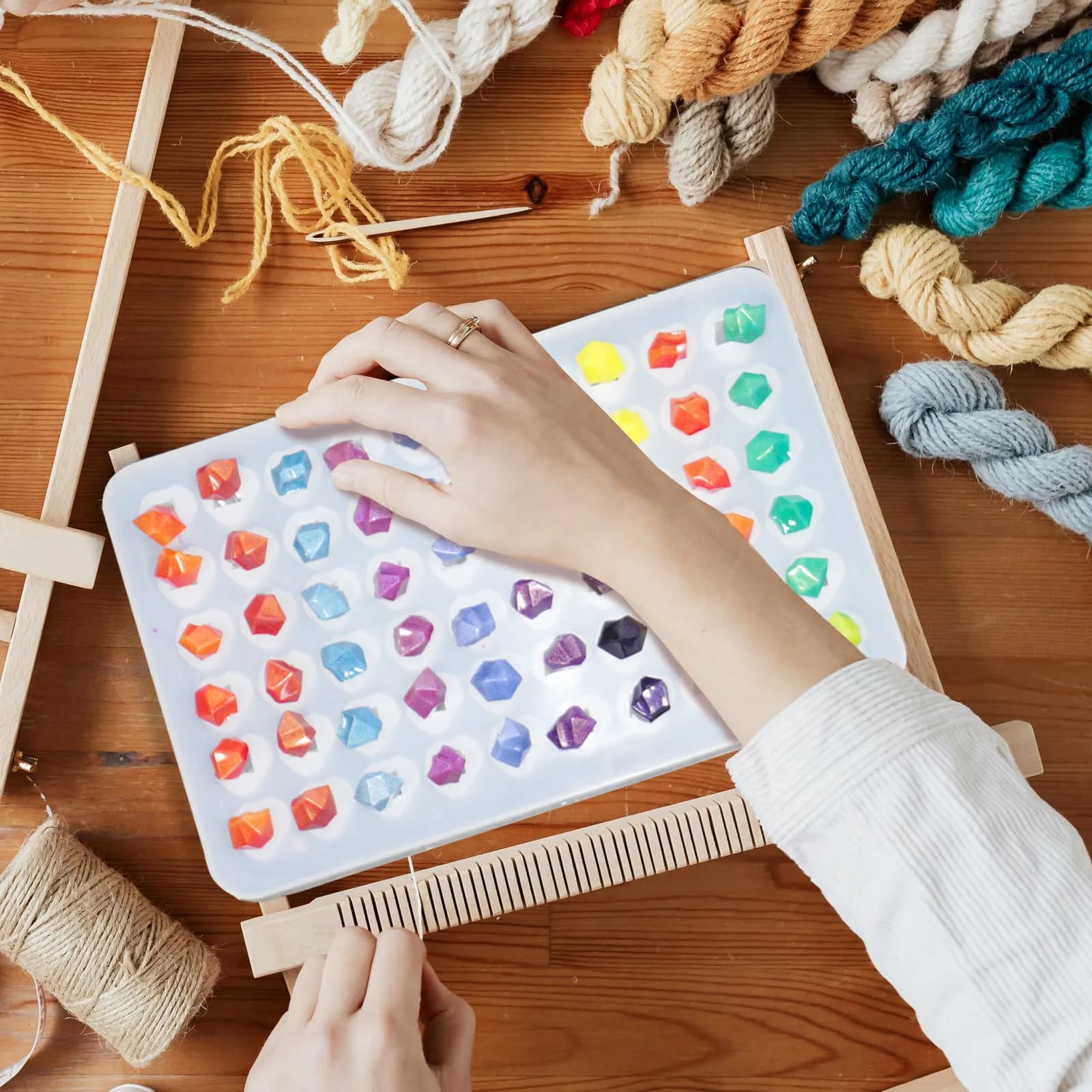 Stampo per cubetti di ghiaccio in silicone, stampo per gemme fai da te, cristallo simulato super lucido per resina epossidica, strumento per la creazione di gioielli artigianali