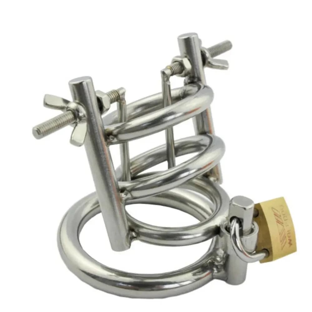 Anelli per pene in acciaio inossidabile, lucchetto di castità, plug uretrale, dilatatore uretrale, stimolatore, plug per pene, giocattoli sessuali per adulti per uomo cbt