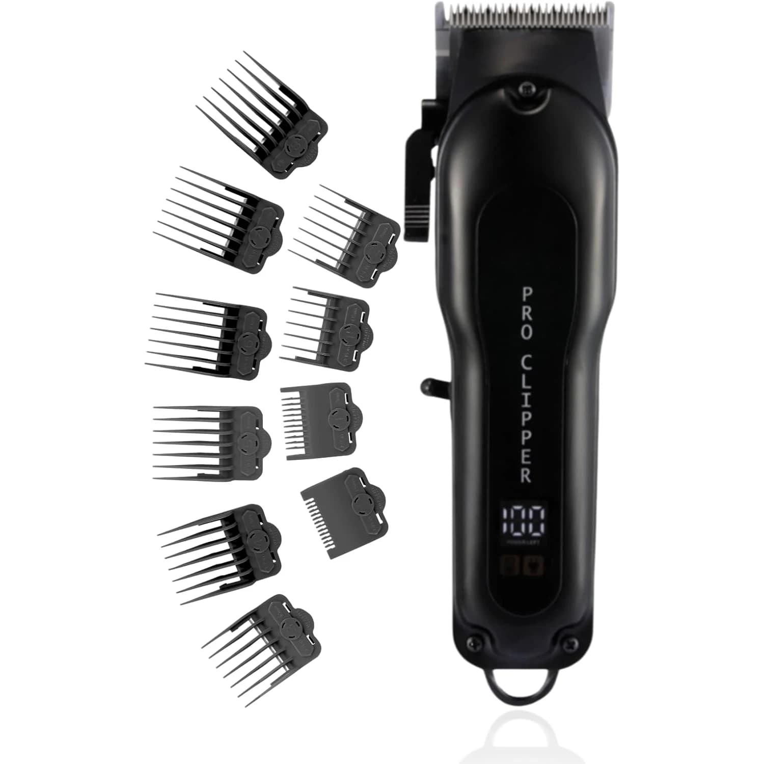 3 in 1 Professinal Multi-fonction Rechargeable Barber Use LCD Display Hair s Electric Shaver Beard Trimmer Set