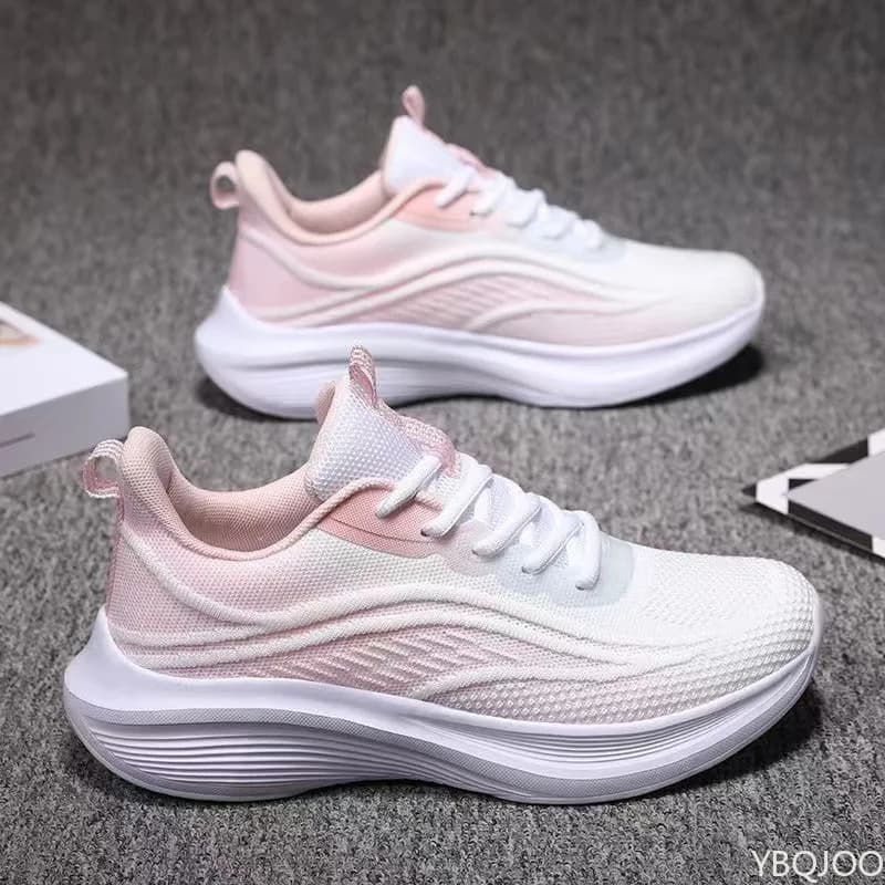 New spring lightweight sports shoes simple versatile women comfortable shock-absorbing breathable wear-resistant women shoes