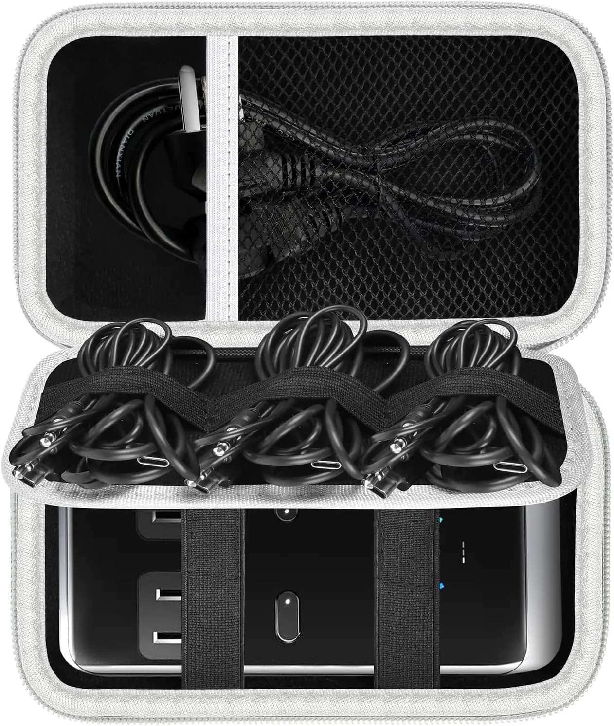 (Solo scatola) Custodia compatibile con la stazione di ricarica Anker Prime 240 W 8 in 1, organizer per supporto per ciabatta