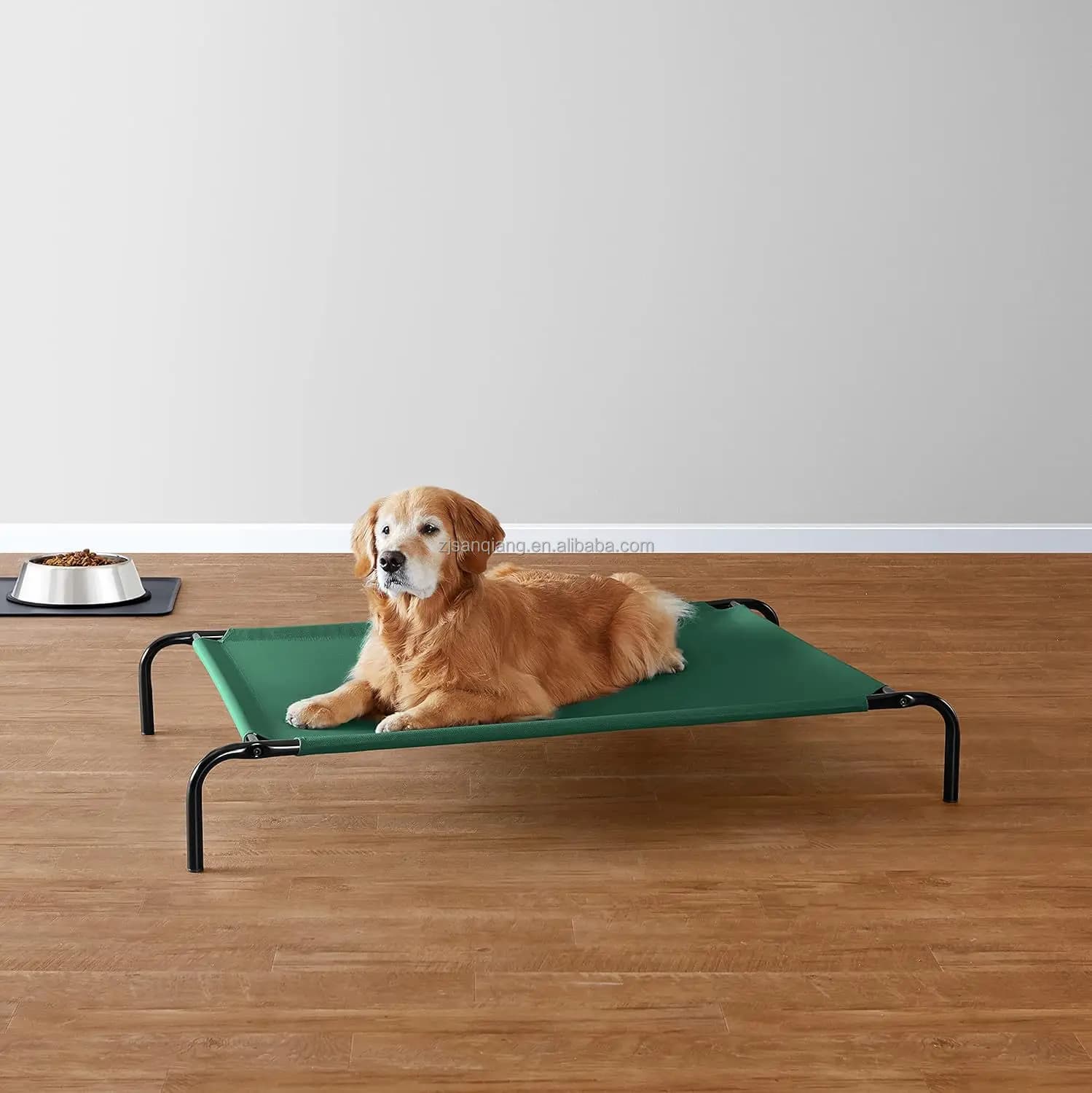Letto Rialzato per Cani con Raffreddamento, Lettini Portatili per Cani con Piedi Antiscivolo, Resistente Amaca per Animali Domestici per Interni ed Esterni