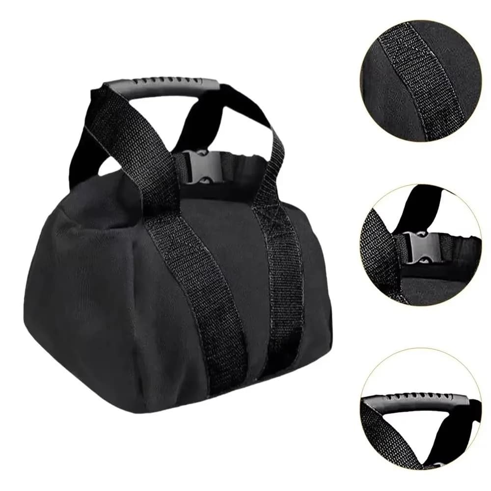 5-20kg Adjustable Adjustable Kettlebell Sandbag Canvas Quiet Slam Ball Substitute Weight Training Sandbag Non-Slip Grip Durable