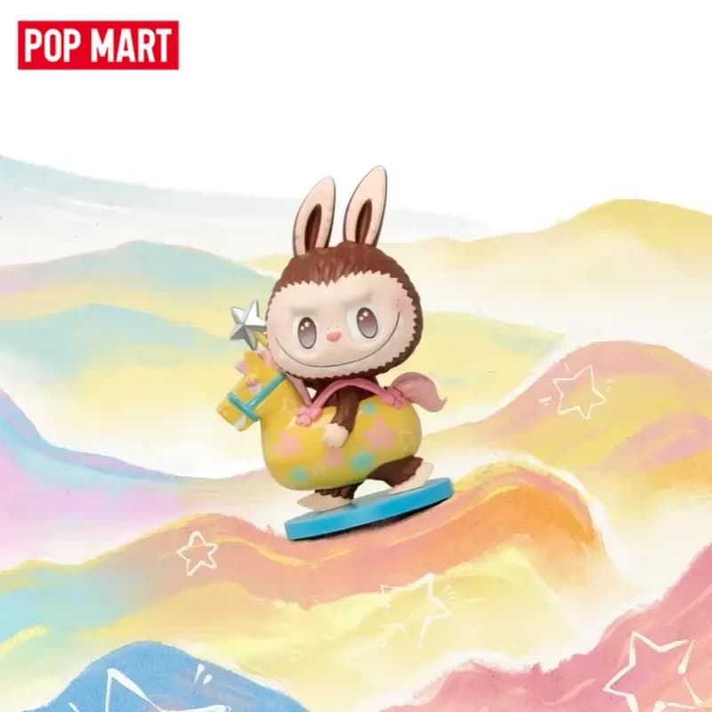 POPMART The Golden Gallop Series Mystery Box Originale Blind Box Giocattoli a Sorpresa Borsa Anime Figure Ornamenti da Scrivania Modello Regalo Ragazza