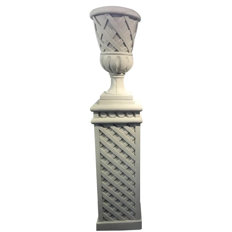 European Fiberglass Flower Pot Decoration Home Garden Hotel Indoor Outdoor Plant Pot