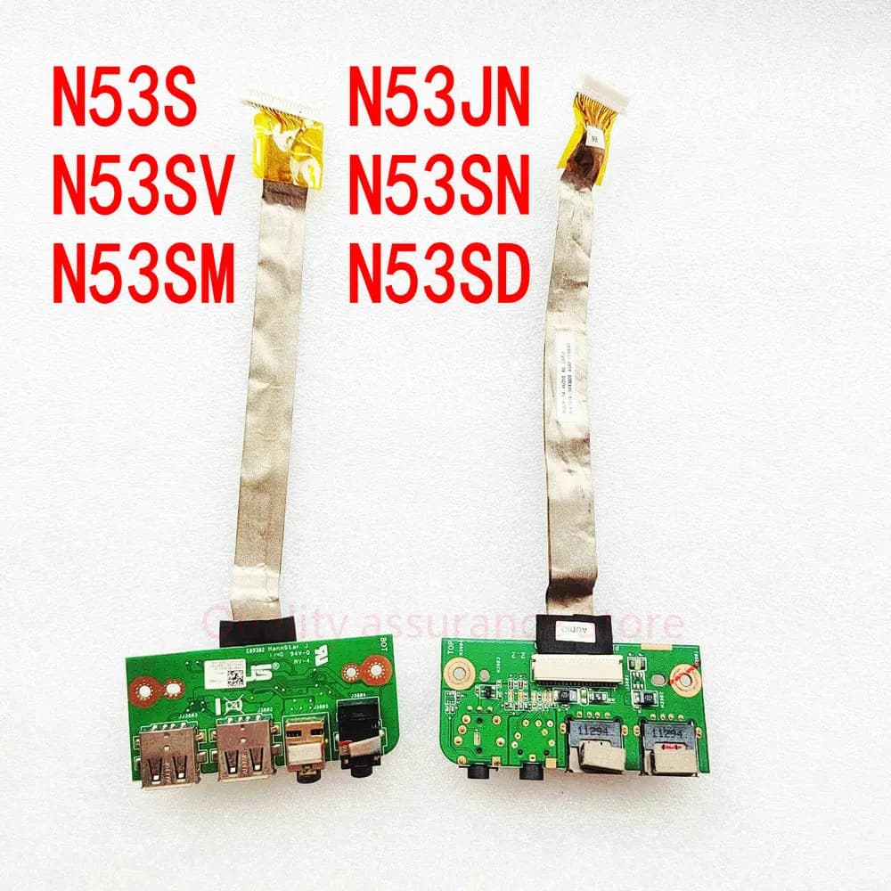 For ASUS N53SV N53S N53JN N53SN N53SM N53SD Laptop Audio Headphone USB jack E89382