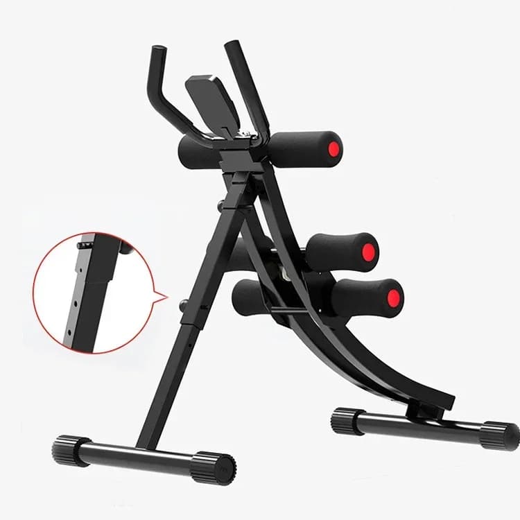 ♪ For Home Fitness Folding Maquinas Para Abdominales Commercial Roller Ab Training Submachine Exercise Equipment Gym and
