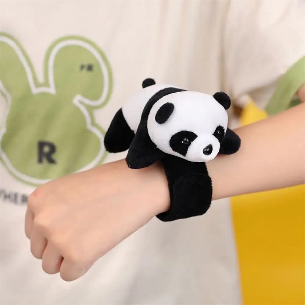 Gift Stuffed Animal Panda Wristband Super Soft Wrist Decoration Hand Ring Kawaii Comfortable Clap Circle