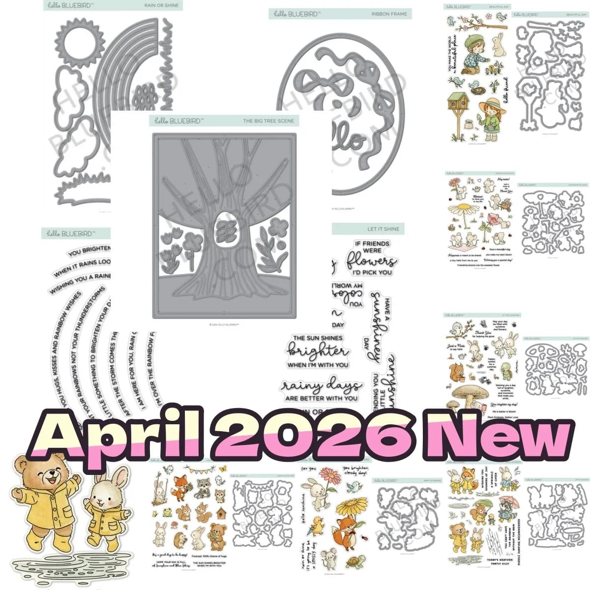 Friendship Rainbow Metal Cutting Dies Clear Stamps for DIY Making Card Scrapbook Embossed Template Supplies April 2026 New