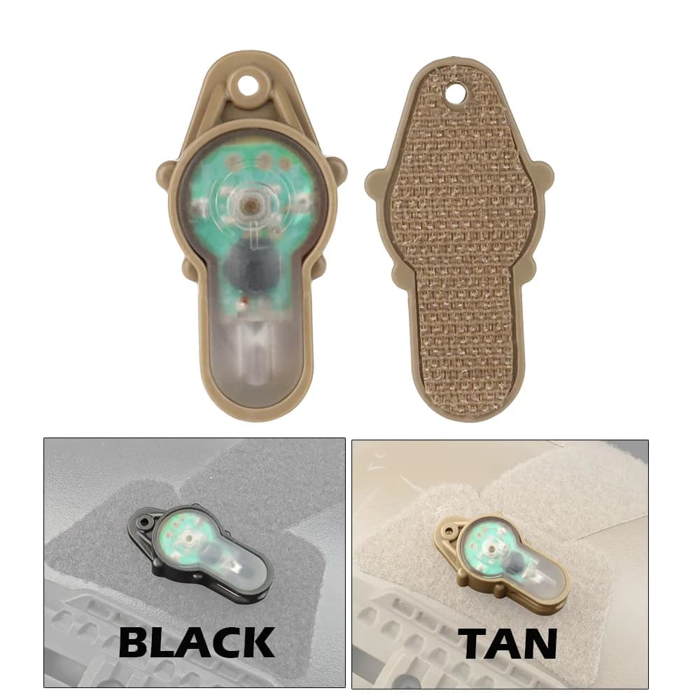 Tactical signal light for helmet flashing safety for bike sport guide helmet signaling lamp hunting CS Militar light signaling