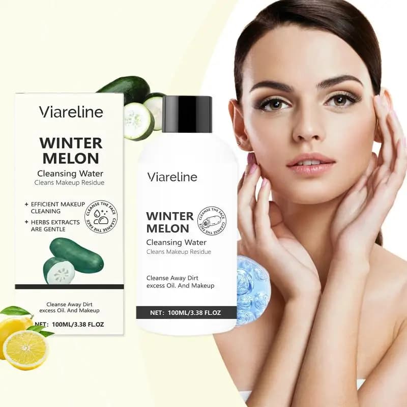 Detergente Viso Winermelon per Rimozione Trucco, Rinfrescante, Idratante, Lenitivo e Delicato