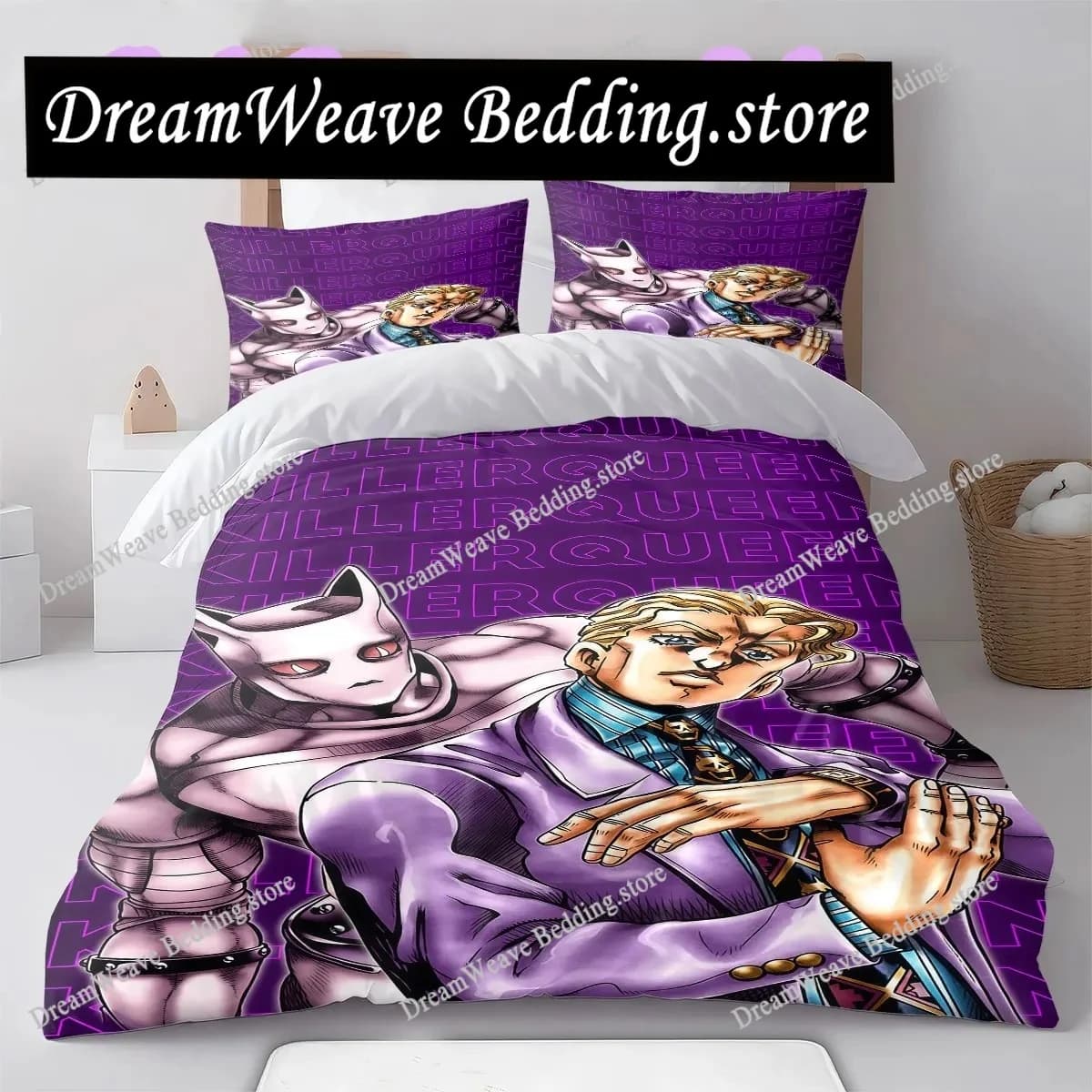 JOJO cool Character Set copripiumino morbido e confortevole, set biancheria da letto per bambini, regalo, misura extra large, varie misure disponibili
