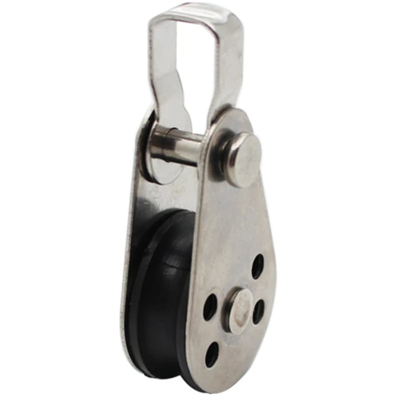 10 Pezzi Blocchi a Carrucola per Imbarcazioni Marine in Acciaio Inossidabile 316, Kit Carrello Ancoraggio per Kayak e Canoe, Occhielli in Nylon, Accessori Nautici Multi-P