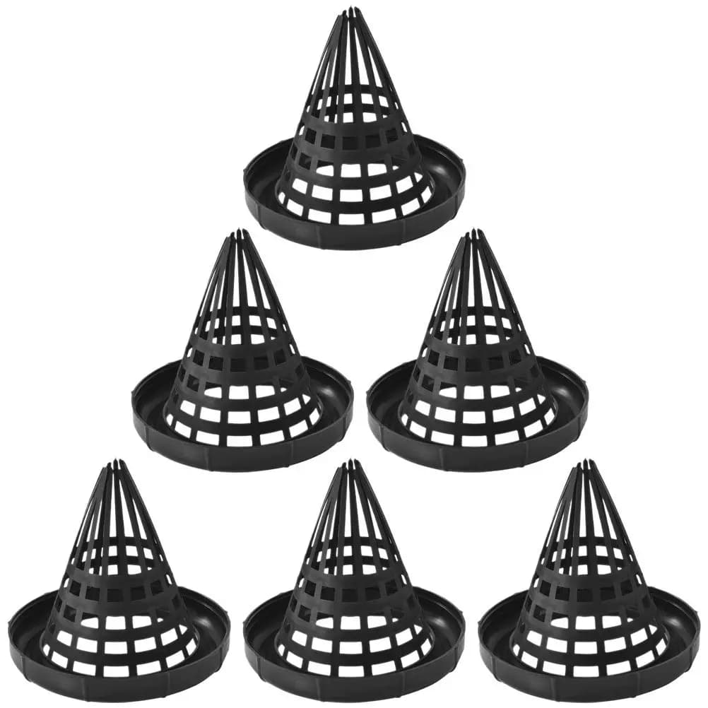Set di 6 Reti da Pesca in Plastica Riutilizzabili, Leggere e Portatili per Catturare Anguille, Gamberetti e Loach