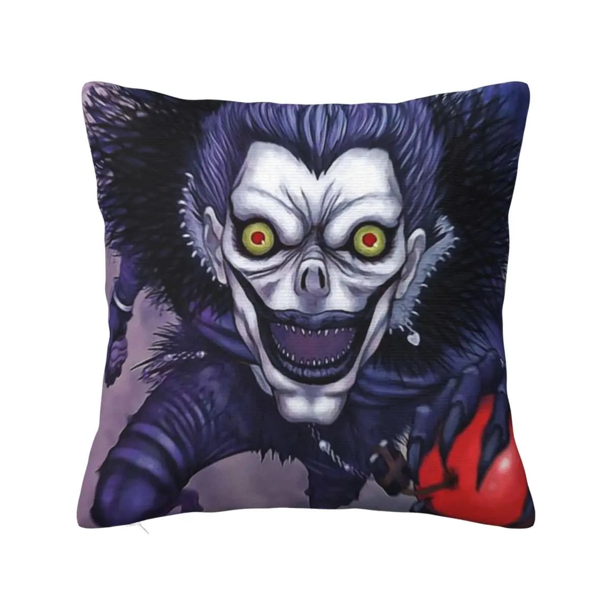 Death Note Japan Manga Ryuk Pillowcase Polyester Cushion Cover Decorations Anime Throw Pillow Case Cover Home Zippered 45X45cm