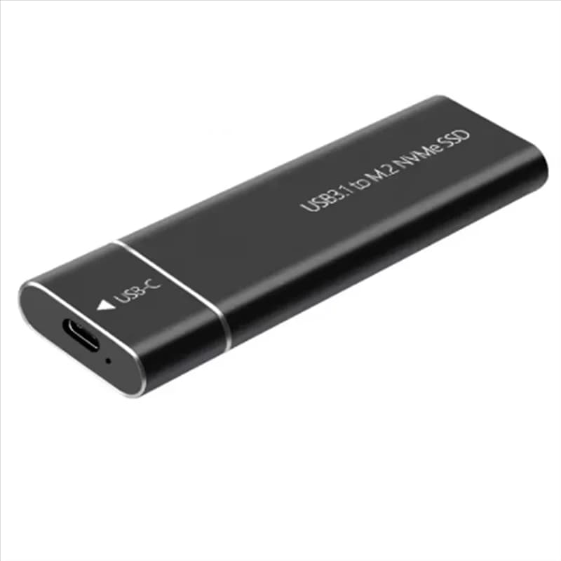 Custodia per HDD di archiviazione esterna AT82-NVME USB3.1 per custodia per disco rigido per disco rigido NVME SATA SSD