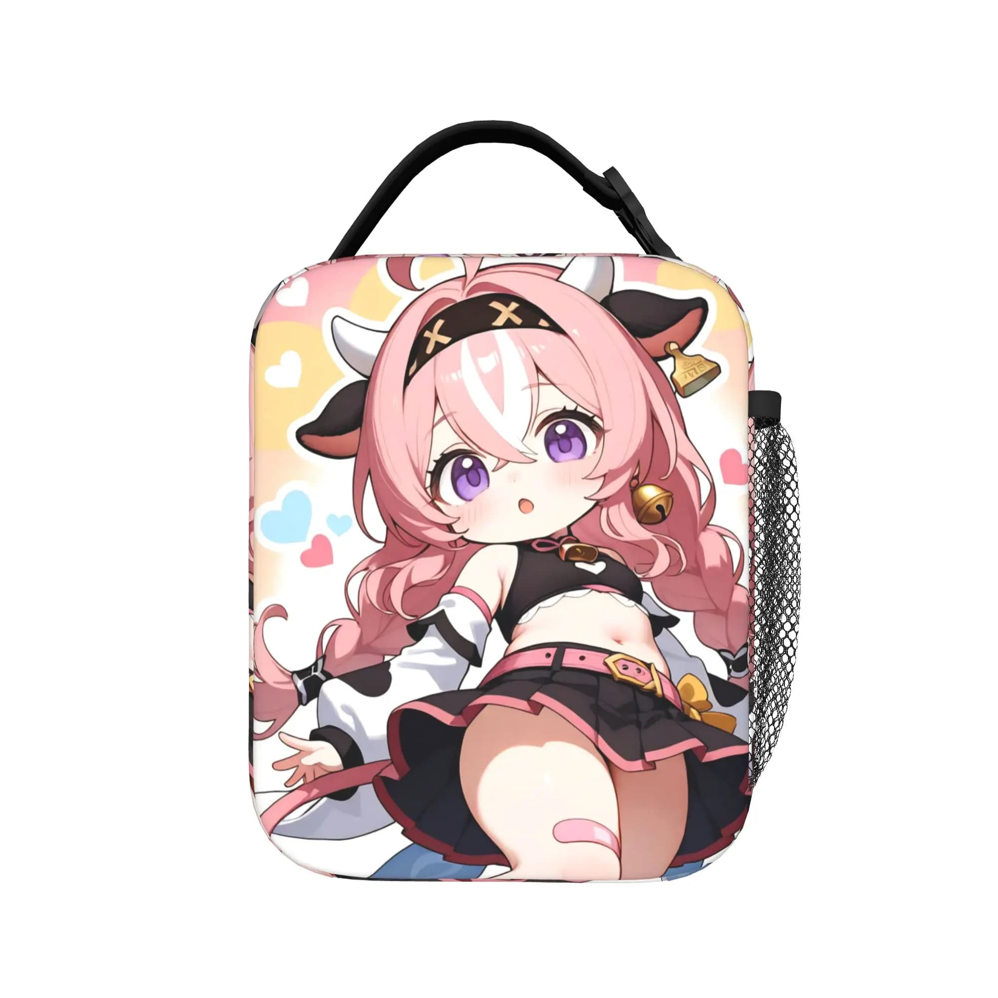Borse termiche per il pranzo Trickcal C-Chibi Go Games per uomo e donna, borsa termica portatile per il pranzo, per picnic
