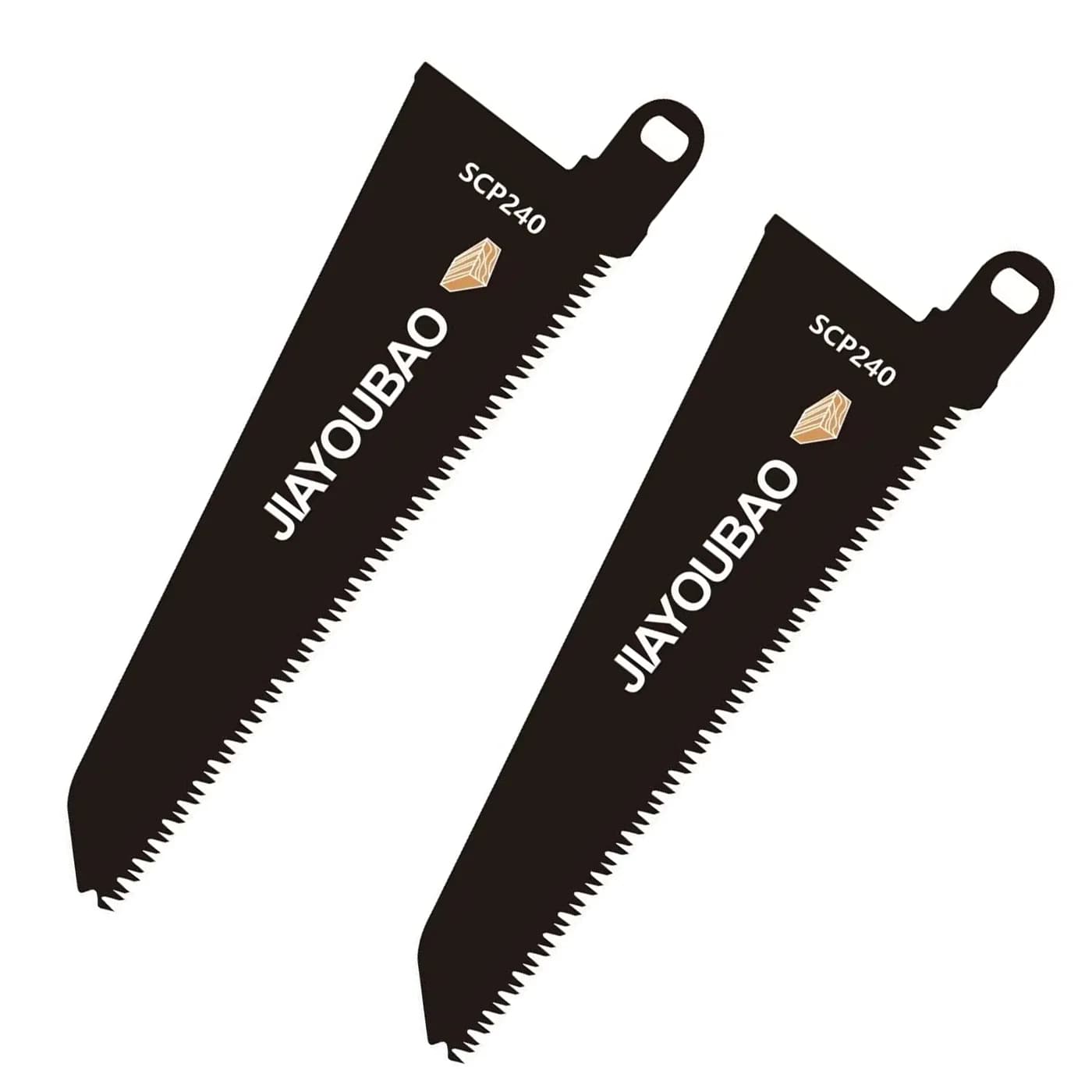 Jiayoubao Scp240 Lame in legno e plastica, compatibili con la sega Black and Decker Piranha Scorpion (1 confezione/2 confezioni)