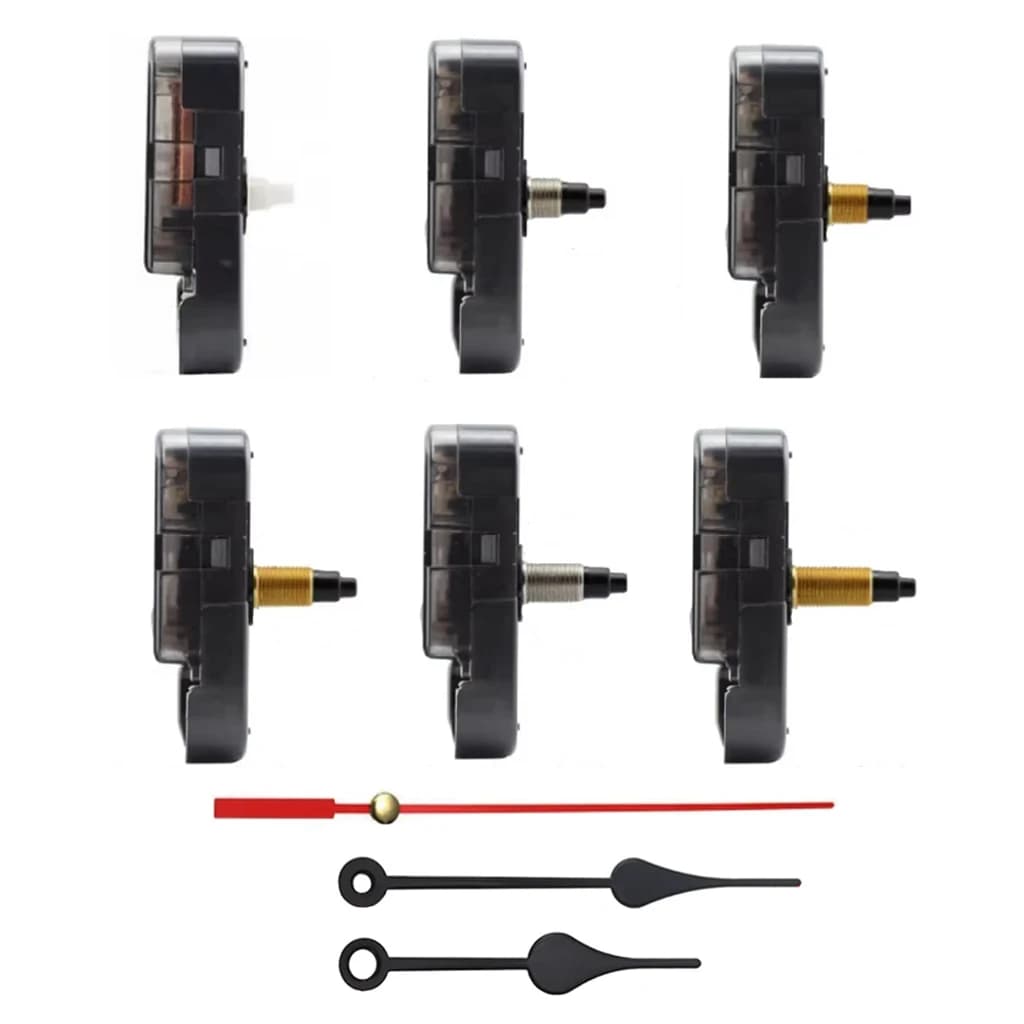 Silent Sweep 12888 Wall Clock Movement Mechanism with Clock Hands Meedles Battery Operated Quartz Clock Repair Replacement Parts