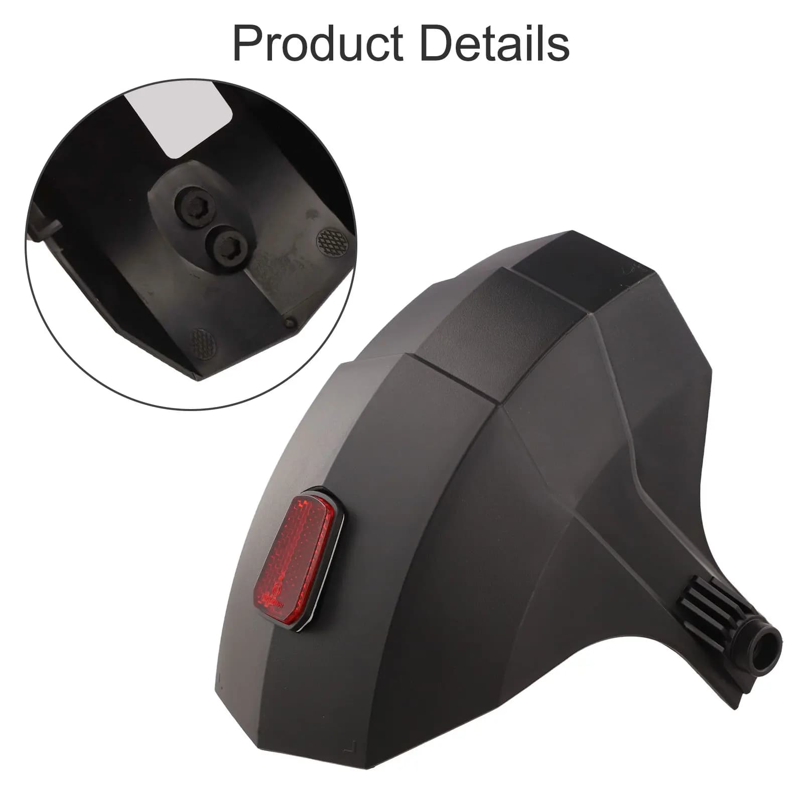 1 Pezzo Paraspruzzi Posteriore per Scooter Elettrico, Compatibile con Kukirin G3/G4, Accessorio di Ricambio