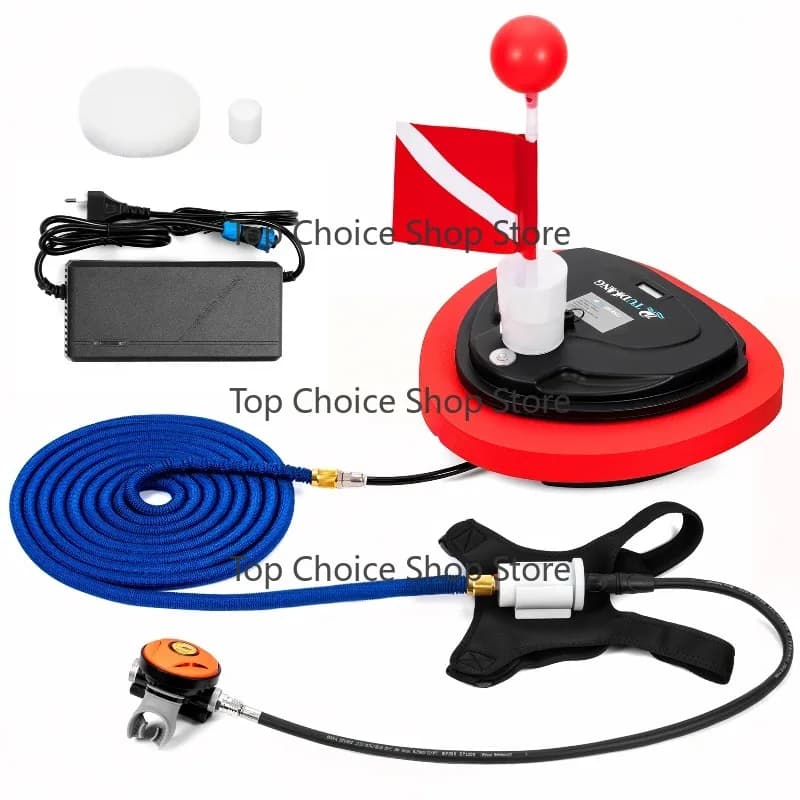 TUXING Diving Scuba Snorkel Equipment Diving Mobile Ventila1tor Tankless Waterproof Port1able Rechargeable Underwater 10M 3.5-5H