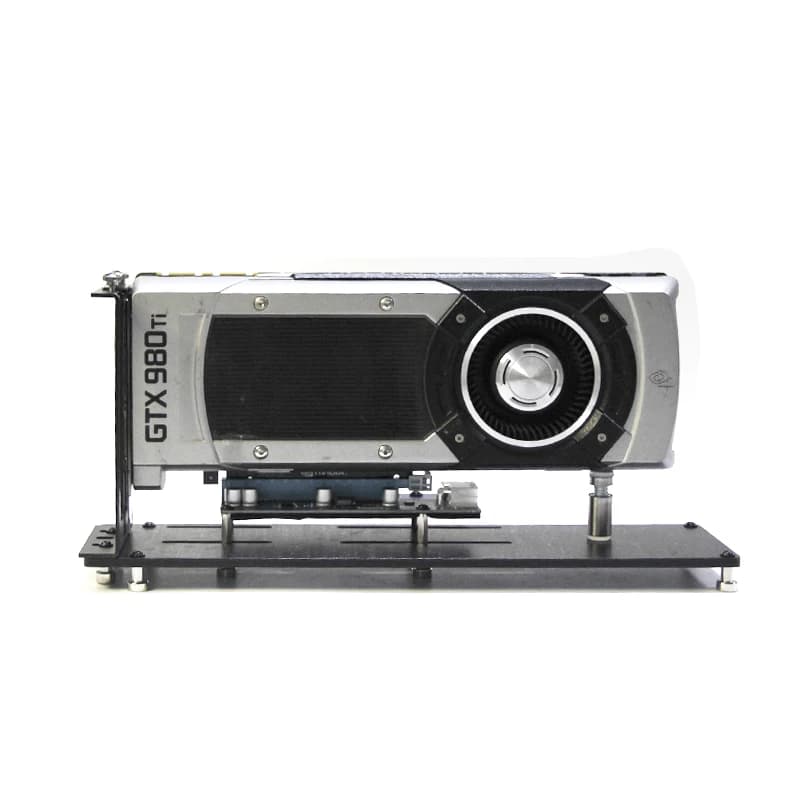 Supporto Verticale in Acrilico per Scheda Grafica PCI Express, Riser per Case PC, Supporto per GPU a 3 Slot 3090 4090