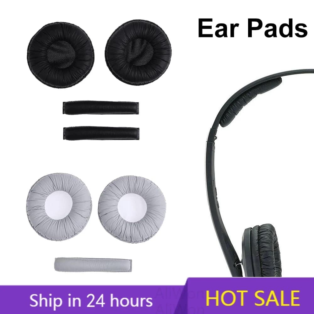 Vendita antincendio 1 paio di cuscinetti auricolari di ricambio per auricolari/cuscini per fascia per Sennheiser PX100 PX200 copertura per accessori per cuffie da gioco
